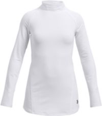 Under Armour Fitted Coldgear Shirt Mock Neck Womens Size XXL