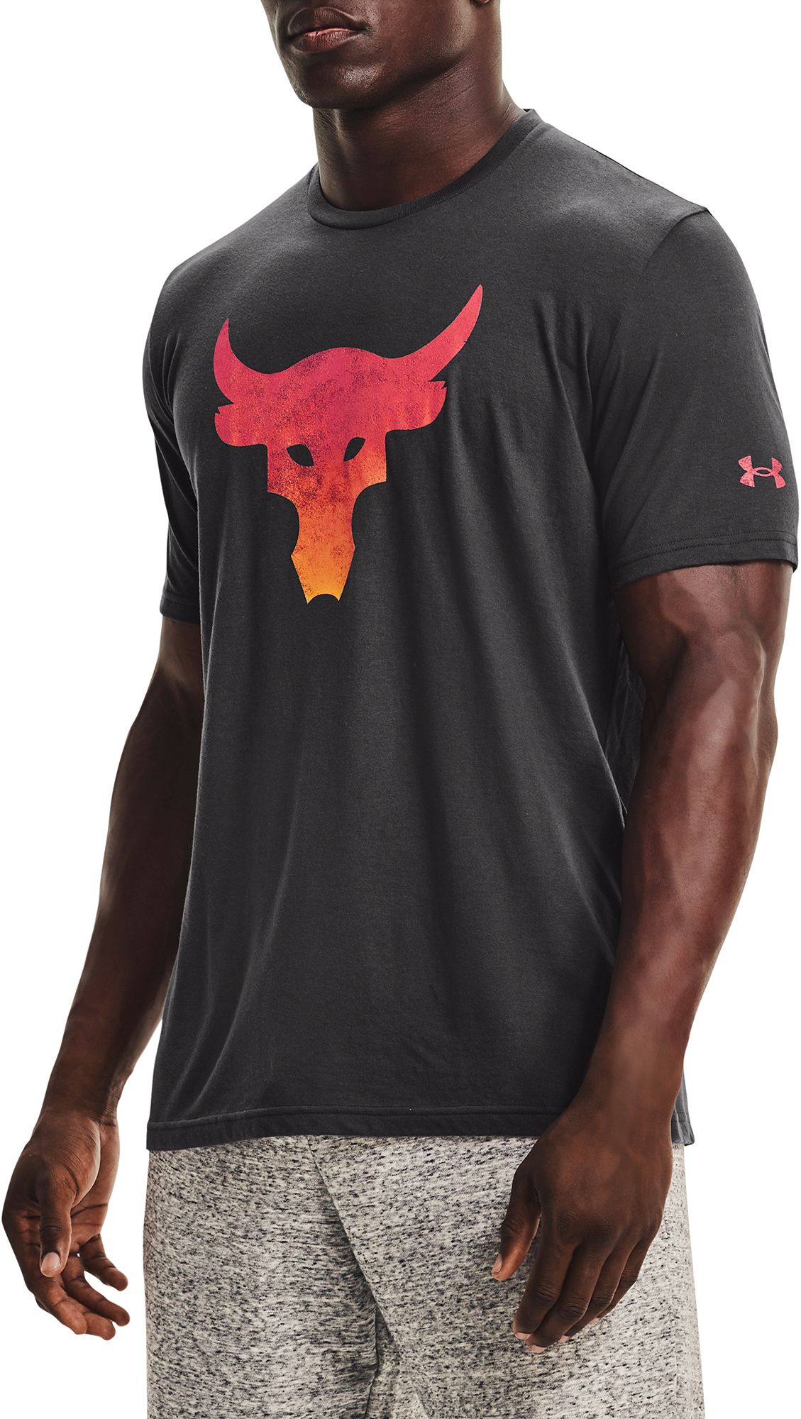 Under Armour Men's Project Rock Brahma Bull Short Sleeve T-Shirt - L
