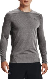 Lightweight Tight-Fit Long-Sleeve Sports Top Warm Functional Shirt for Men Under Armour Men‘s ColdGear Crew Long-Sleeve Shirt 