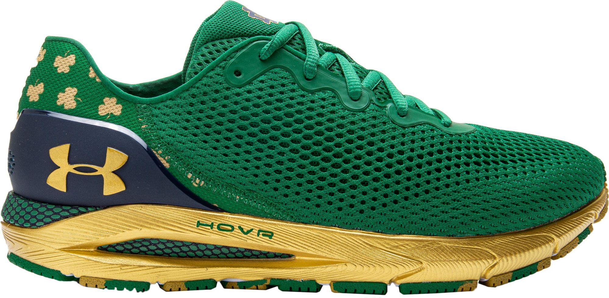 green notre dame under armour shoes