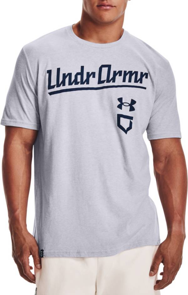 Under armour 2025 baseball t shirt