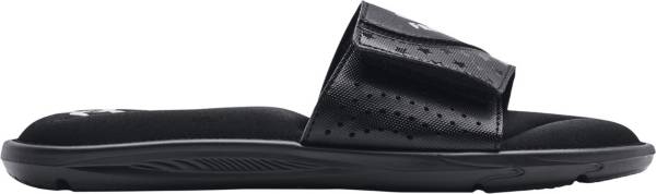 Under Armour Mens UA Ignite Freedom Slides 2 Black Adjustable Cushioned  Sandals