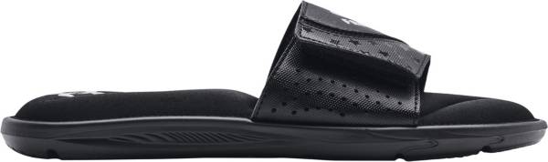 Under Armour Mens UA Ignite Freedom Slides 2 Black Adjustable