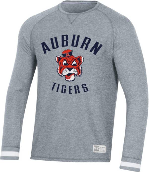 Under Armour Men's Auburn Tigers Grey Gameday Thermal Long Sleeve T-Shirt product image