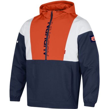 sorry, Under Armour Men's Auburn Tigers Blue Legacy Half-Zip Pullover Jacket is currently out of stock