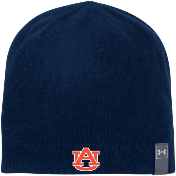 Under Armour Men's Auburn Tigers Blue Truck Stop Knit Beanie