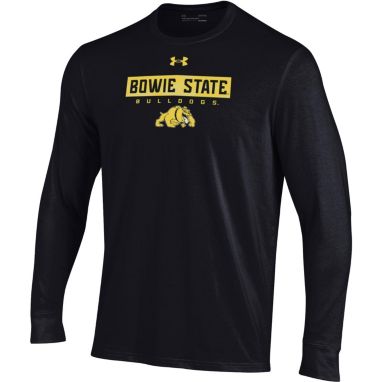 sorry, Under Armour Men's Bowie State Bulldogs Black Performance Cotton Long Sleeve T-Shirt is currently out of stock