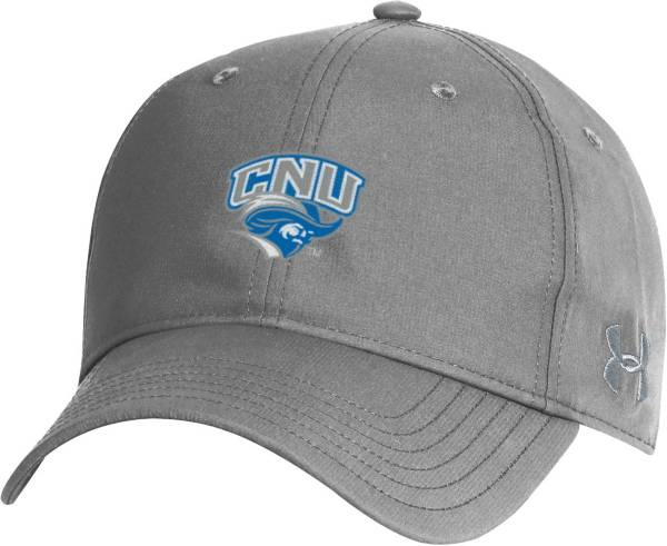 Under Armour Men's Christopher Newport Captains Grey Performance 2.0 Adjustable Hat