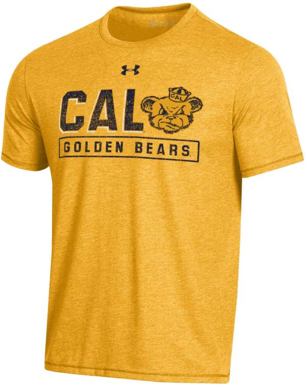 Under Armour Men's Cal Golden Bears Gold Bi-Blend Performance T-Shirt product image