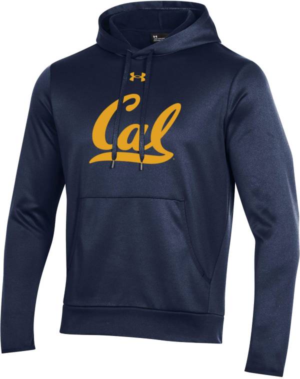 Under Armour Men's Cal Golden Bears Blue Armour Fleece Pullover Hoodie