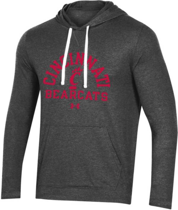 Under Armour Men's Cincinnati Bearcats Black Bi-Blend Pullover Hoodie