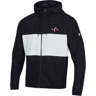 sorry, Under Armour Men's Cincinnati Bearcats Black Wind Full-Zip Jacket is currently out of stock