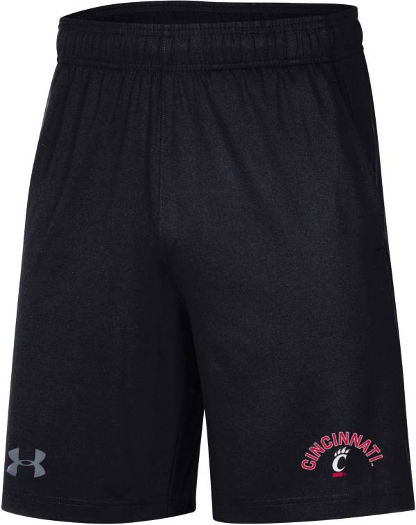 Under Armour Men's Cincinnati Bearcats Black Raid Performance Shorts