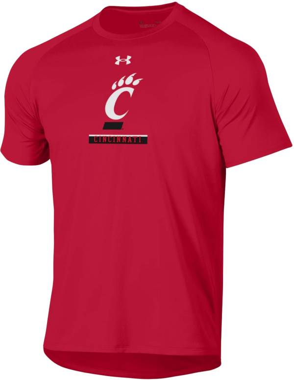 Under Armour Men's Cincinnati Bearcats Red Tech Performance T-Shirt | DICK'S Sporting Goods