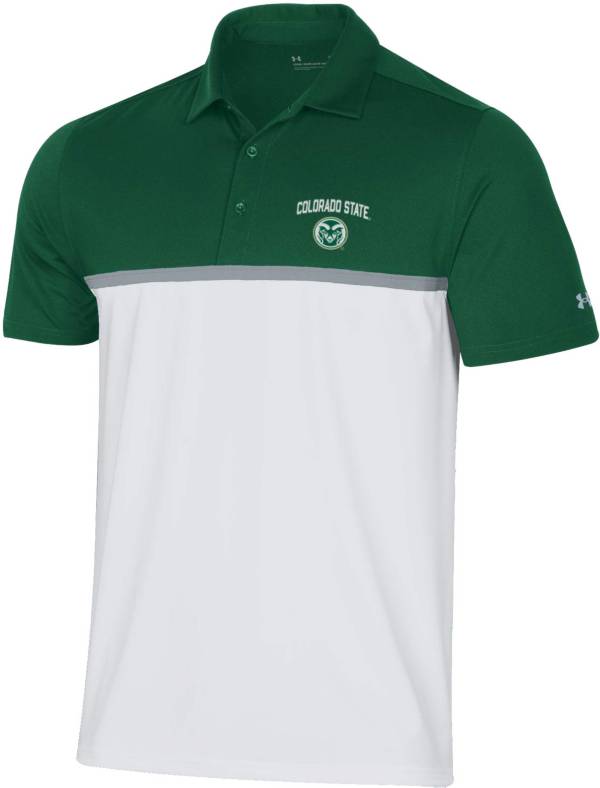 Under Armour Men's Colorado State Rams Green Gameday Polo product image