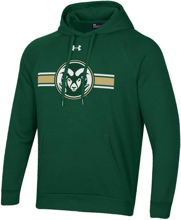 Under Armour Men's Colorado State Rams Green All Day Hoodie product image
