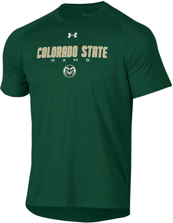 Under Armour Men's Colorado State Rams Green Tech Performance T-Shirt product image