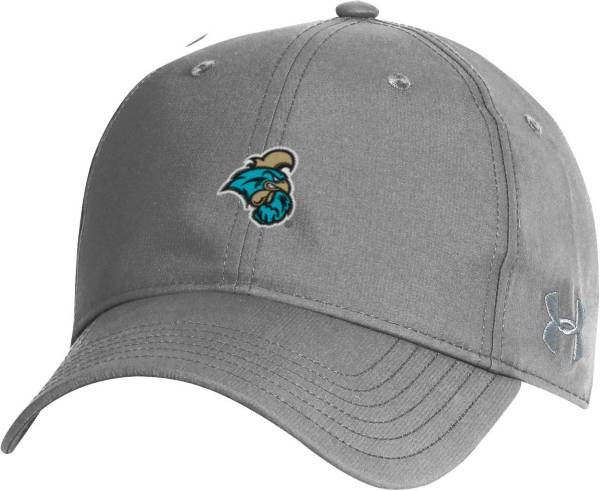 Under Armour Men's Coastal Carolina Chanticleers Grey Performance 2.0 Adjustable Hat