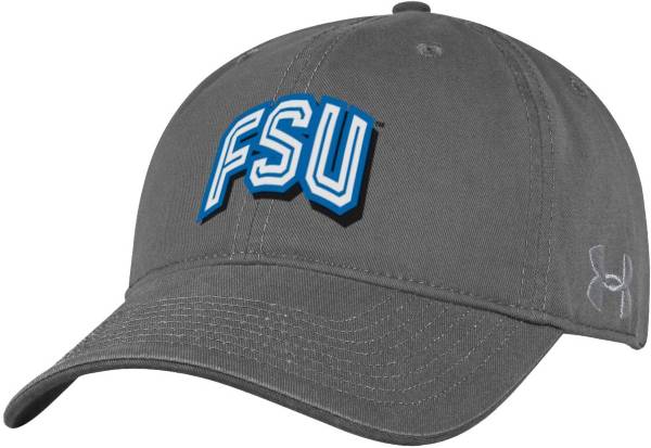 Under Armour Men's Fayetteville State Broncos Grey Cotton Twill Adjustable Hat product image