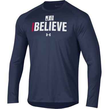 sorry, Under Armour Men's Jackson State Tigers Navy ‘I Believe' Long Sleeve Tech Performance T-Shirt is currently out of stock