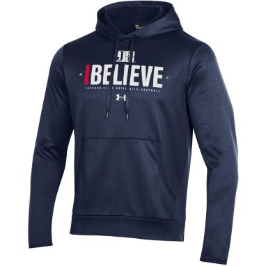 sorry, Under Armour Men's Jackson State Tigers Navy ‘I Believe' Pullover Hoodie is currently out of stock