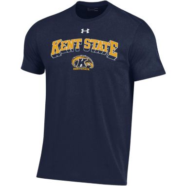 sorry, Under Armour Men's Kent State Golden Flashes Navy Blue Performance Cotton T-Shirt is currently out of stock
