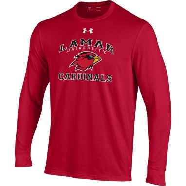 sorry, Under Armour Men's Lamar Cardinals Red Performance Cotton Long Sleeve T-Shirt is currently out of stock