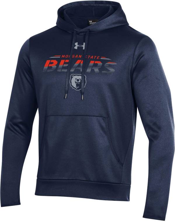 Under Armour Men's Morgan State Bears Blue Armour Fleece Pullover Hoodie product image