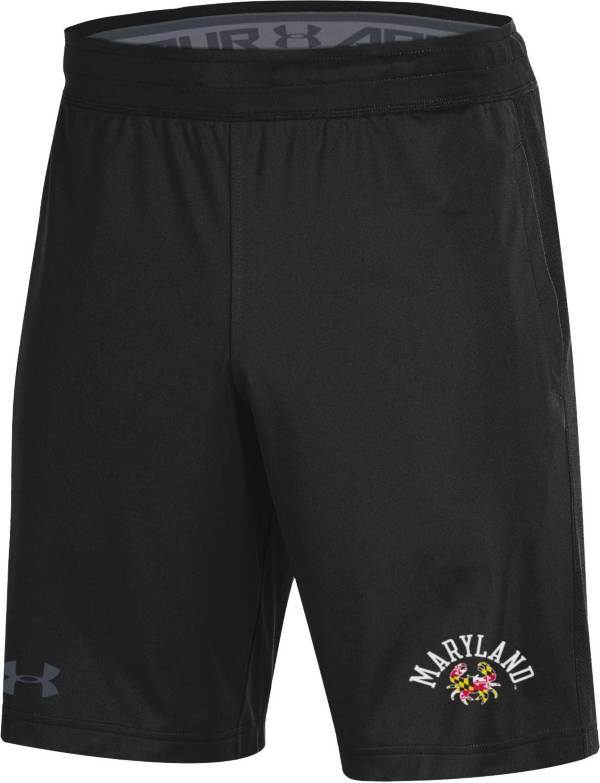 Under Armour Men's Maryland Terrapins Black ‘Maryland Pride' Raid Performance Shorts