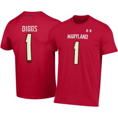 sorry, Under Armour Men's Maryland Terrapins Stefon Diggs #1 Red Performance T-Shirt is currently out of stock