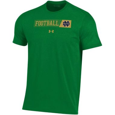 sorry, Under Armour Men's Notre Dame Fighting Irish Green Performance Cotton Football T-Shirt is currently out of stock