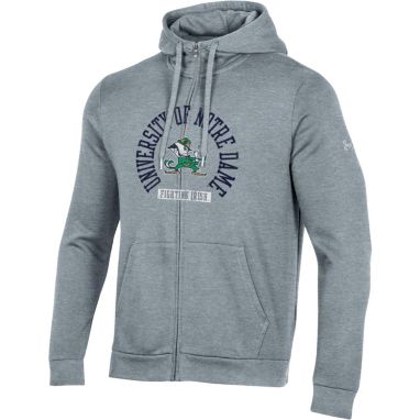 sorry, Under Armour Men's Notre Dame Fighting Irish Grey All Day Full-Zip Hoodie is currently out of stock