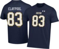 Under Armour Youth Notre Dame Fighting Irish Chase Claypool #83 Navy  Replica Football Jersey