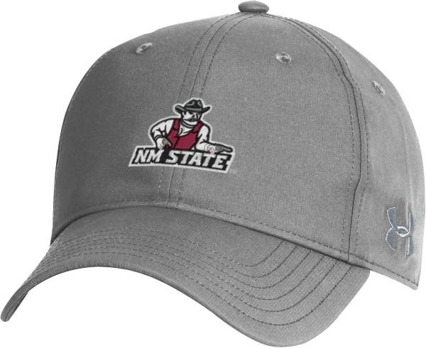 Under Armour Men's New Mexico State Aggies Grey Performance 2.0 Adjustable Hat