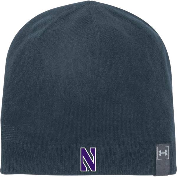 Under Armour Men's Northwestern Wildcats Grey Truck Stop Knit Beanie product image