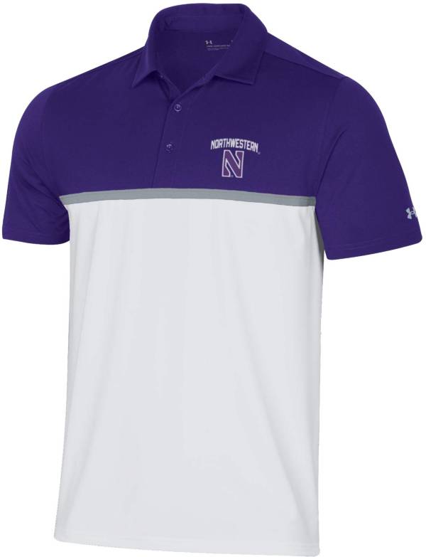Under Armour Men's Northwestern Wildcats Purple Gameday Polo product image