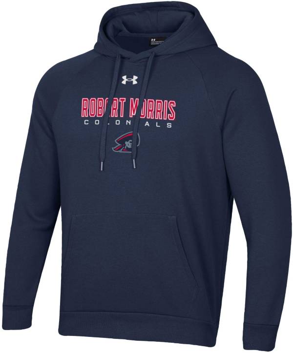 Under Armour Men's Robert Morris Colonials Navy Blue All Day Hoodie product image