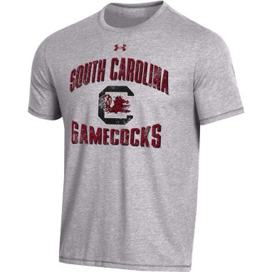 sorry, Under Armour Men's South Carolina Gamecocks Grey Bi-Blend Performance T-Shirt is currently out of stock