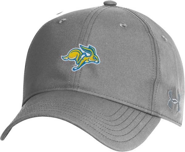 Under Armour Men's South Dakota State Jackrabbits Grey Performance 2.0 Adjustable Hat