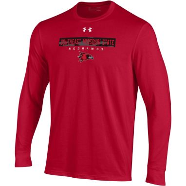 sorry, Under Armour Men's Southeast Missouri State Redhawks Red Performance Cotton Long Sleeve T-Shirt is currently out of stock