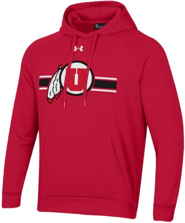 Under Armour Men's Utah Utes Crimson All Day Hoodie product image