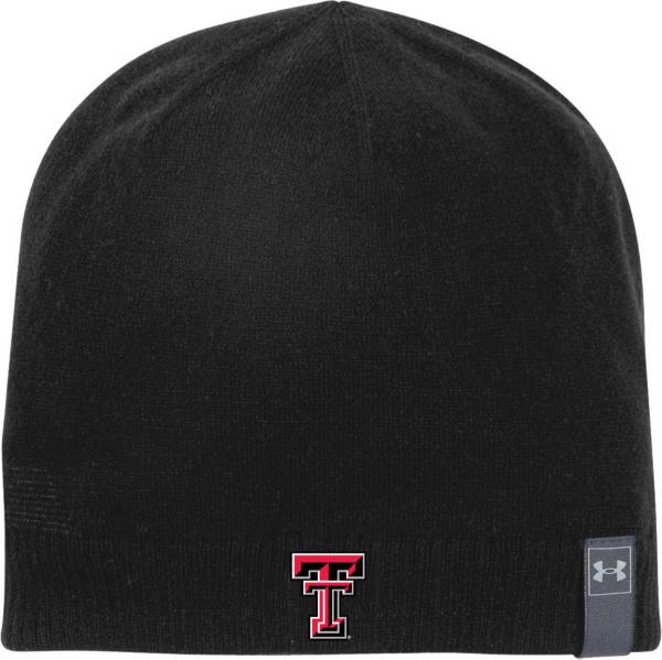 Under Armour Men's Texas Tech Red Raiders Black Truck Stop Knit Beanie product image