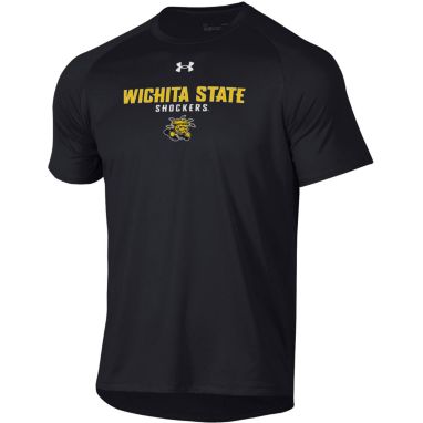 sorry, Under Armour Men's Wichita State Shockers Black Tech Performance T-Shirt is currently out of stock