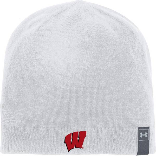 Under Armour Men's Wisconsin Badgers Grey Truck Stop Knit Beanie product image
