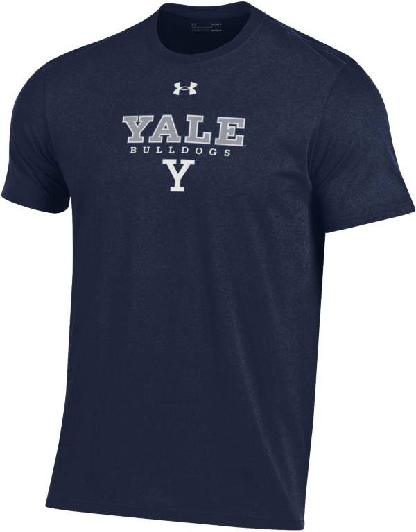 Under Armour Men's Yale Bulldogs Yale Blue Performance Cotton T-Shirt