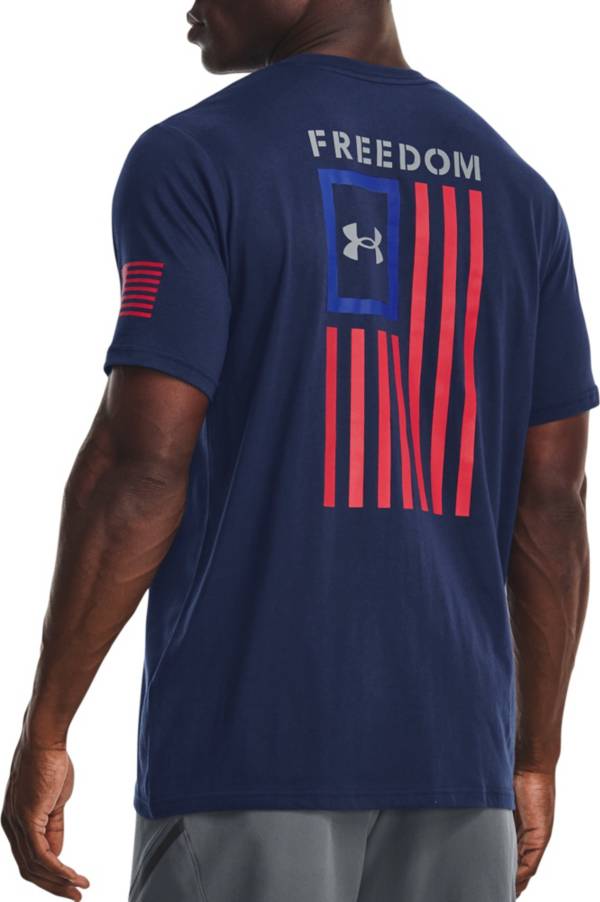 Under Armor Men's Freedom Flag Evade Graphic Short Sleeve T-Shirt