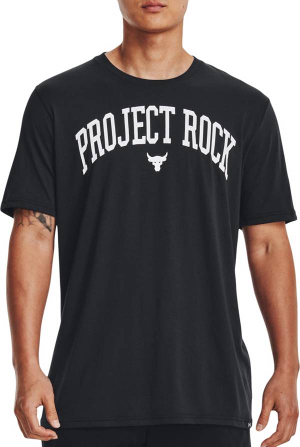 Under Armour Men's Project Rock Payoff Graphic Short Sleeve - Blue, Md