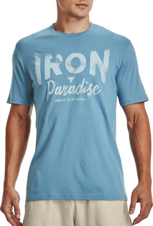 Under Armour Men's Project Rock Iron Paradise Short Sleeve T-Shirt