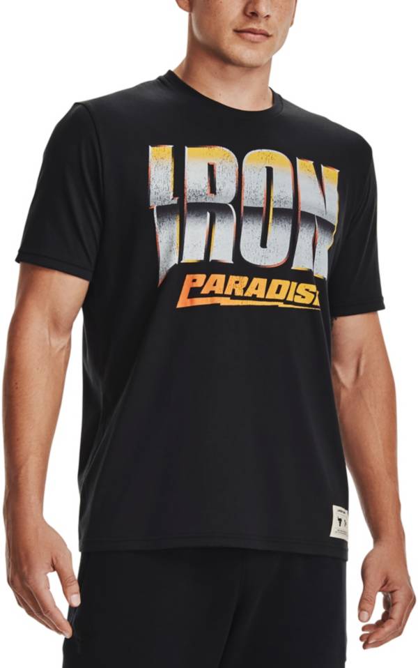 Project rock clearance iron paradise shirt