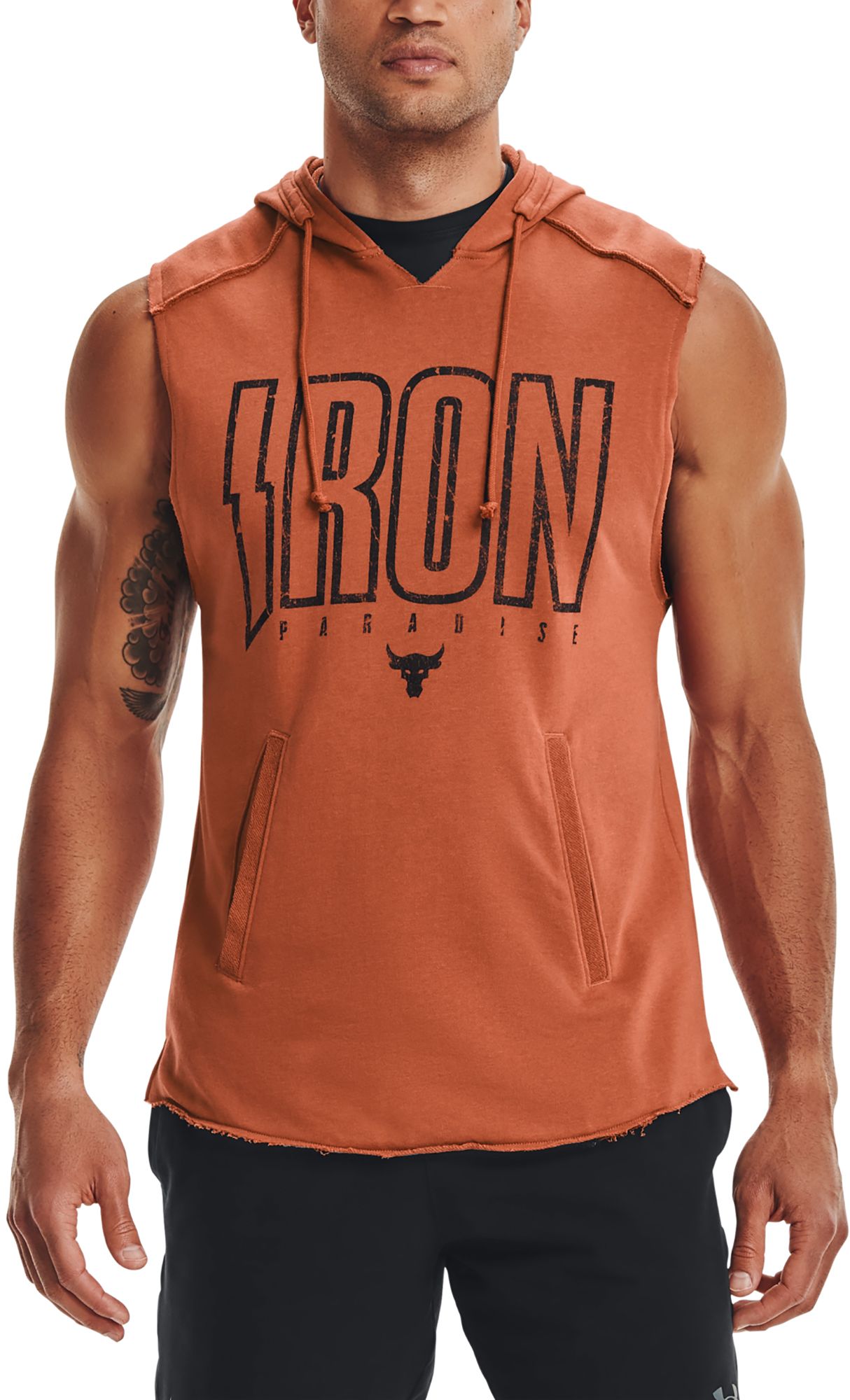project rock sleeveless hoodie